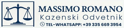 Avv. Massimo Romano, italijanski kazenski odvetnik